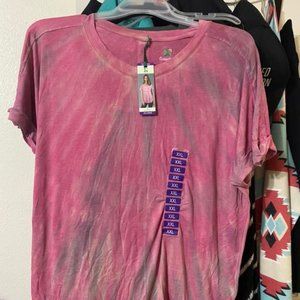 NWT Green Tea XXL tie dye top.  very soft
